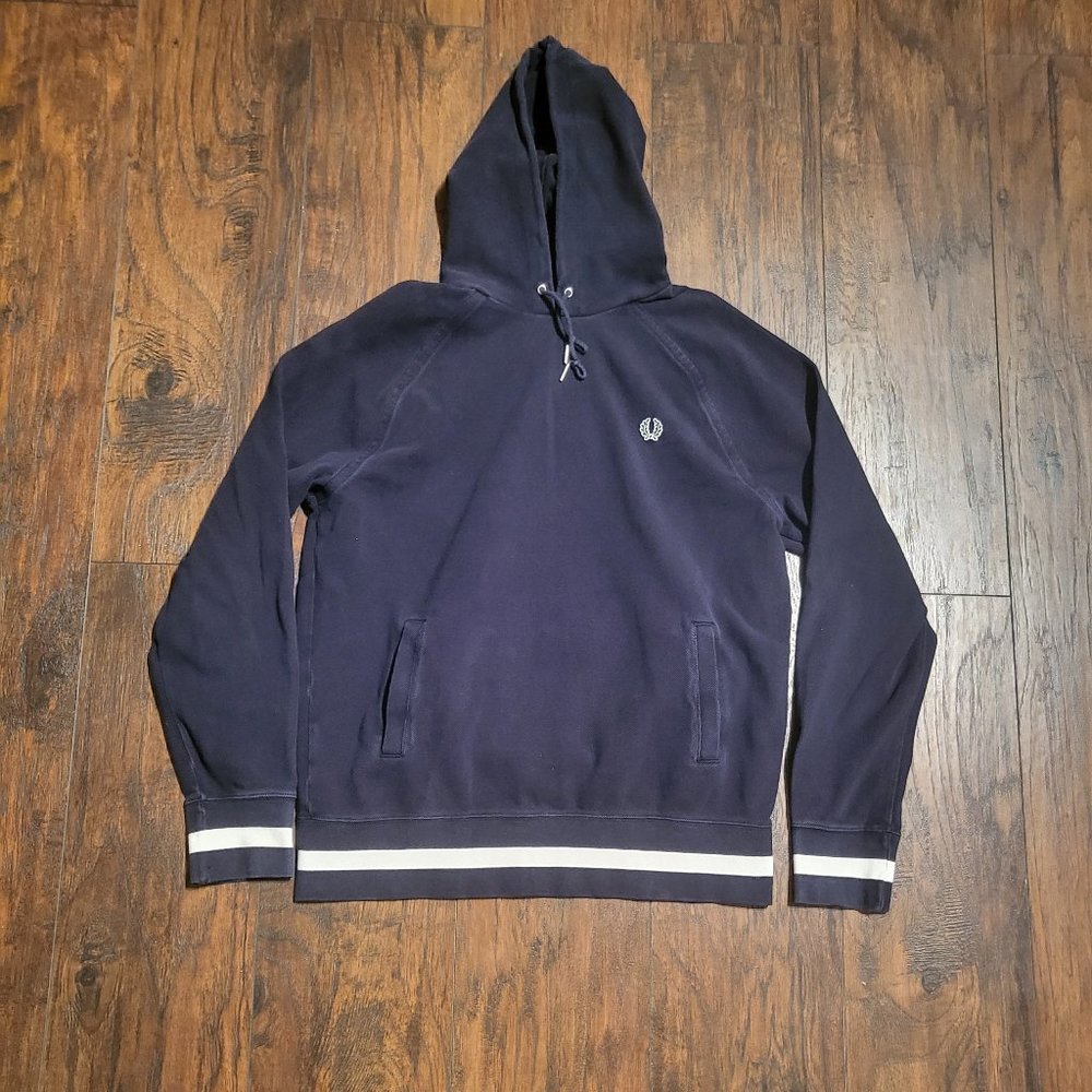 Navy Cotton Hoodie